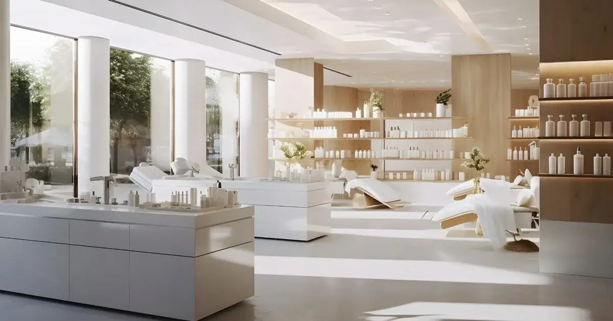 Med spa website design example with refined treatment trust and consultation clarity